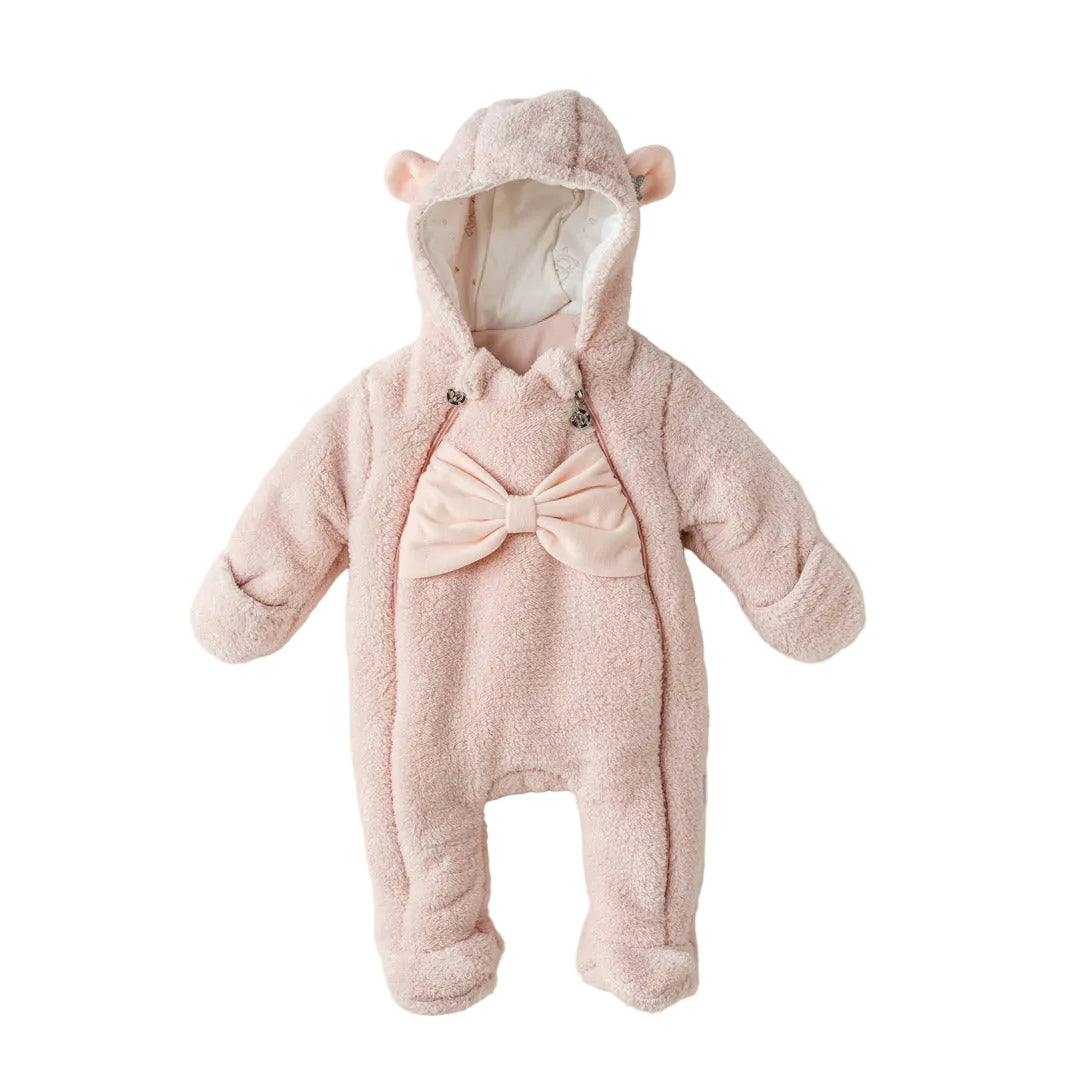 Pink Bow Welsoft Babysuit