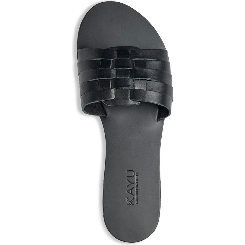 Women's Xenia Intricate Woven Leather Strap Sandals