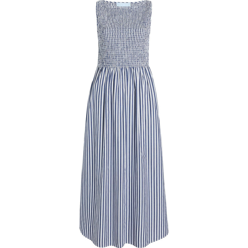 The Cosima Nap Dress - Navy Stripe