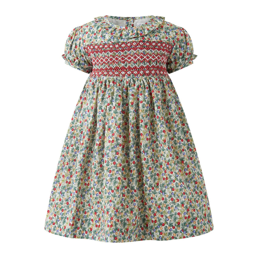 Apple Blossom Smocked Dress & Bloomers