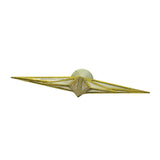 Kurt Adler 16.3-Inch Modern Gold Star Tree Topper