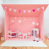 Olivia'S Little World 18" Doll Wooden Convertible Bunk Bed