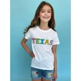 Crystal Texas Crew Neck T-Shirt