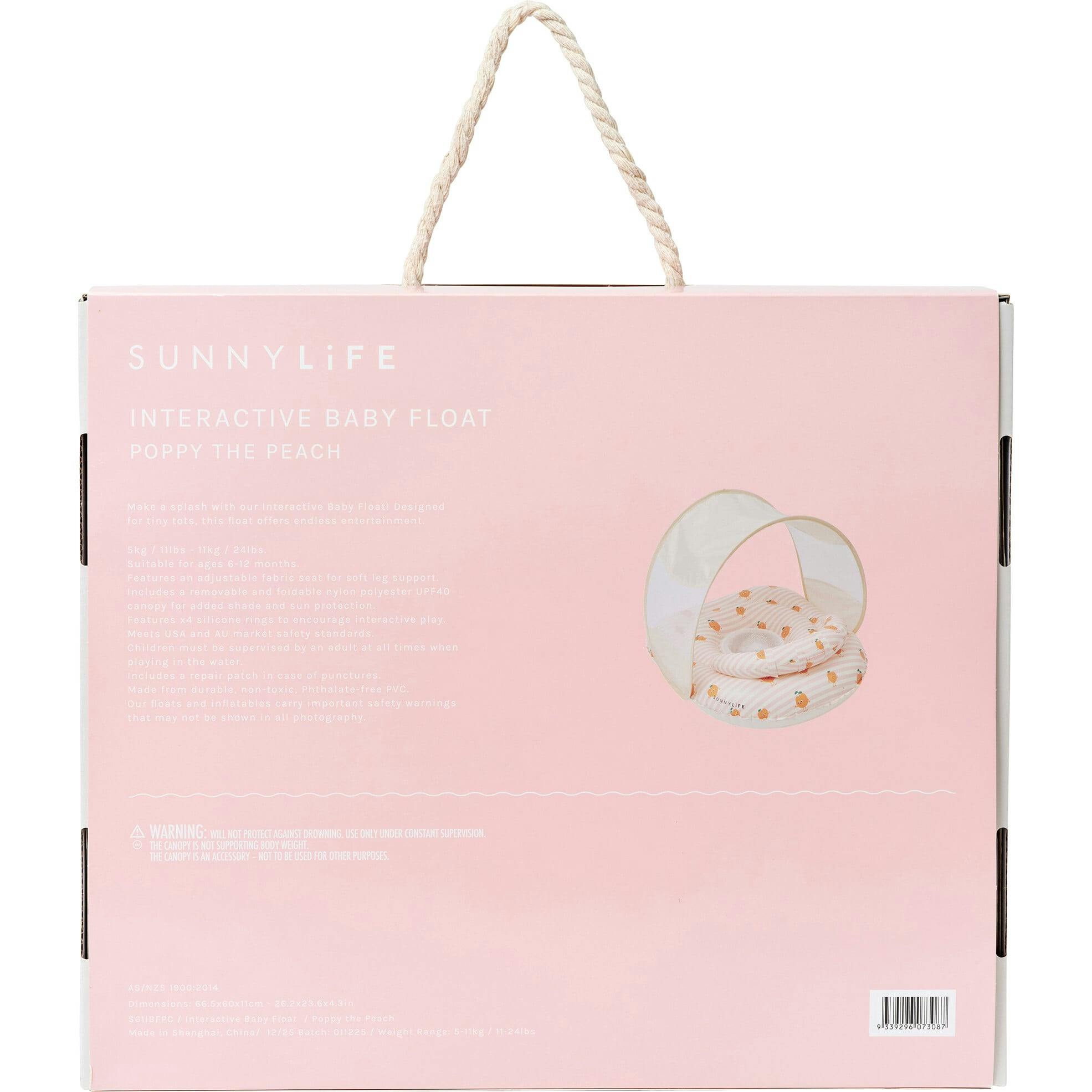 Interactive Baby Float: Poppy the Peach