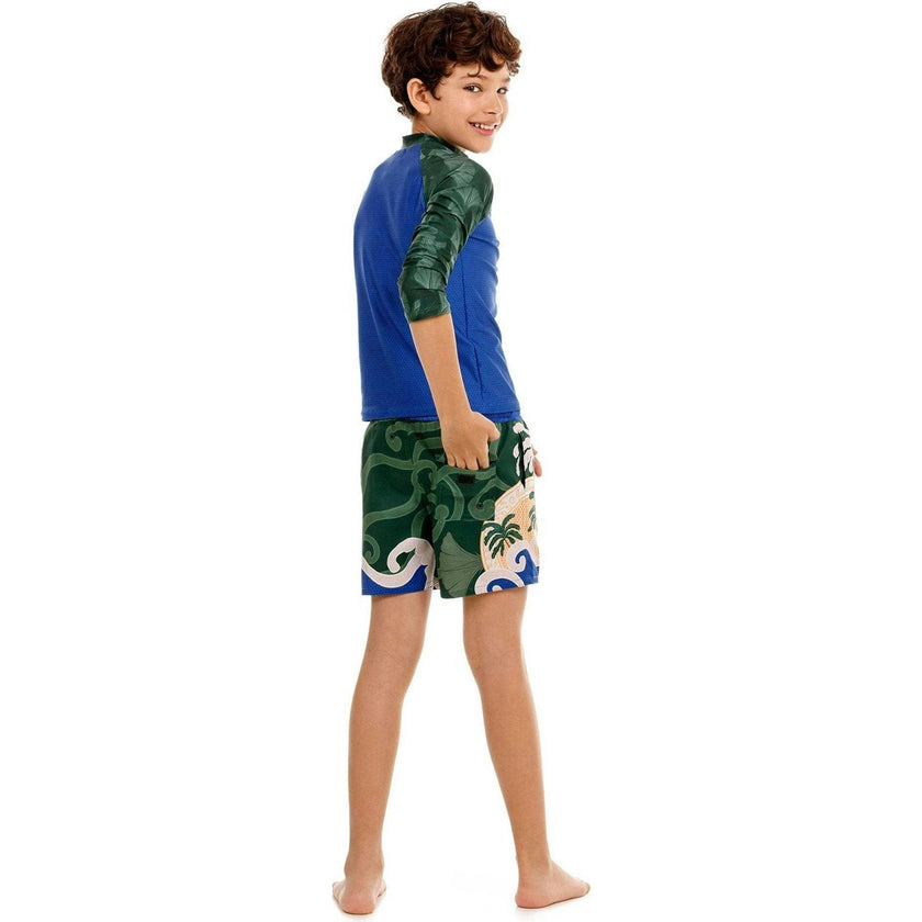 Noah Kids’ Rashguard, Blue