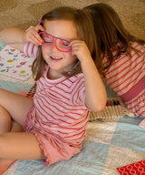 Willie T-Shirt, Petal Mini Stripe