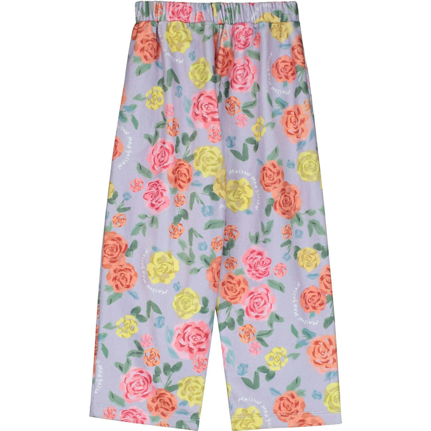ROSES FLEECE TROUSERS