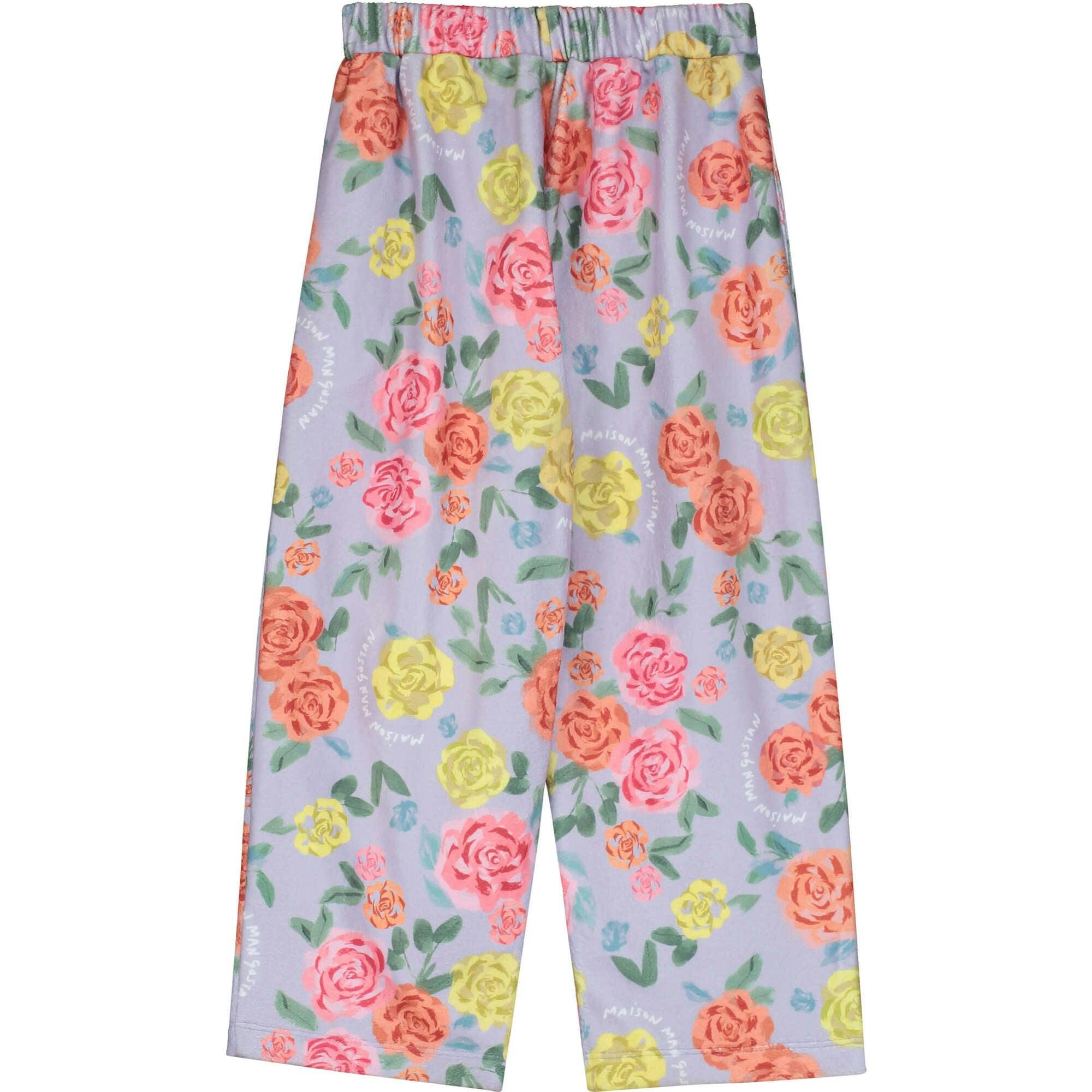 ROSES FLEECE TROUSERS