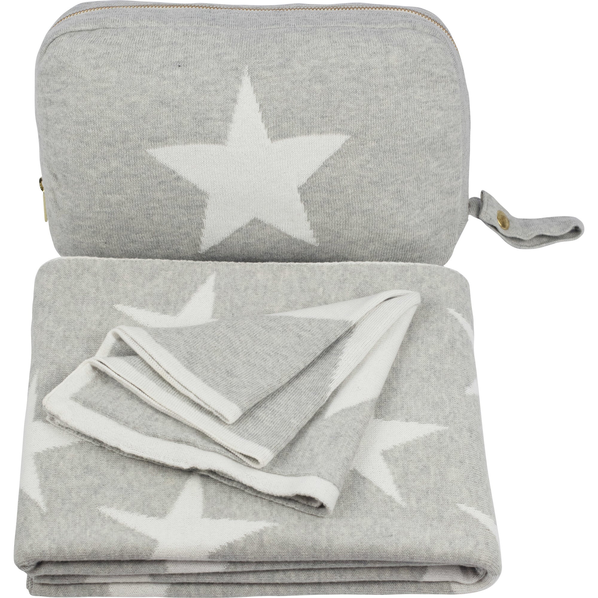 Stars Baby Blanket Set