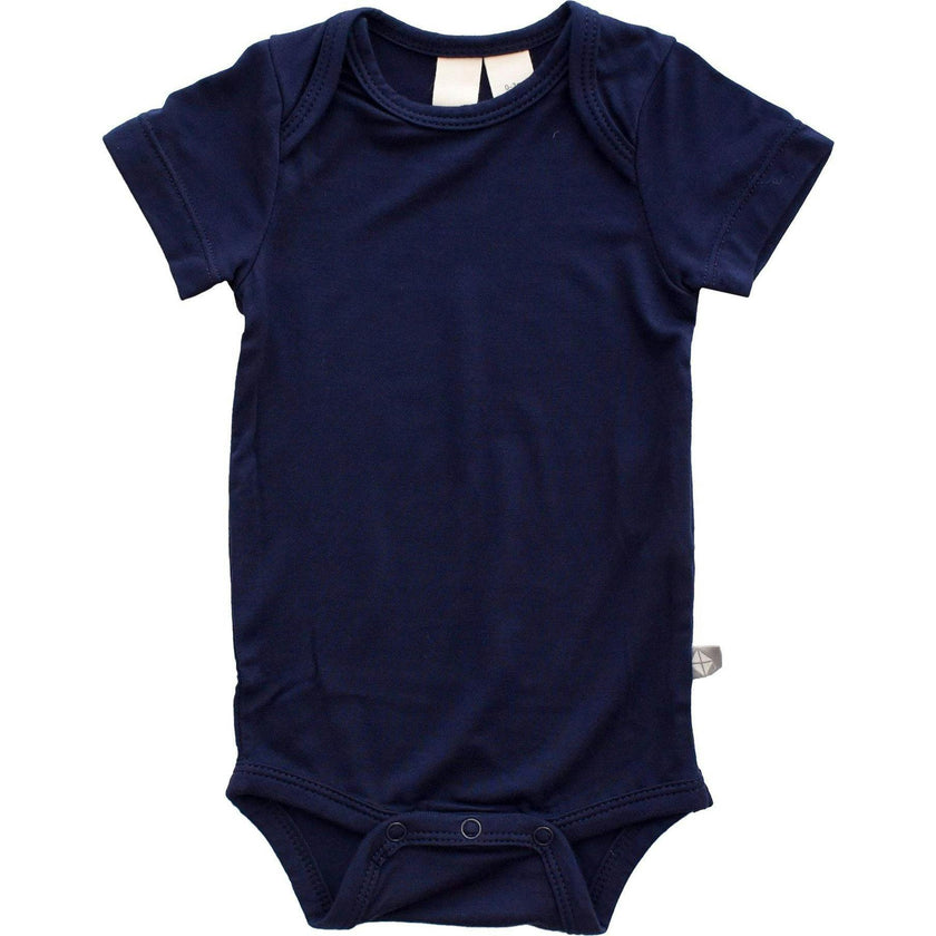2-Pack Short Sleeve Bodysuit, Blue