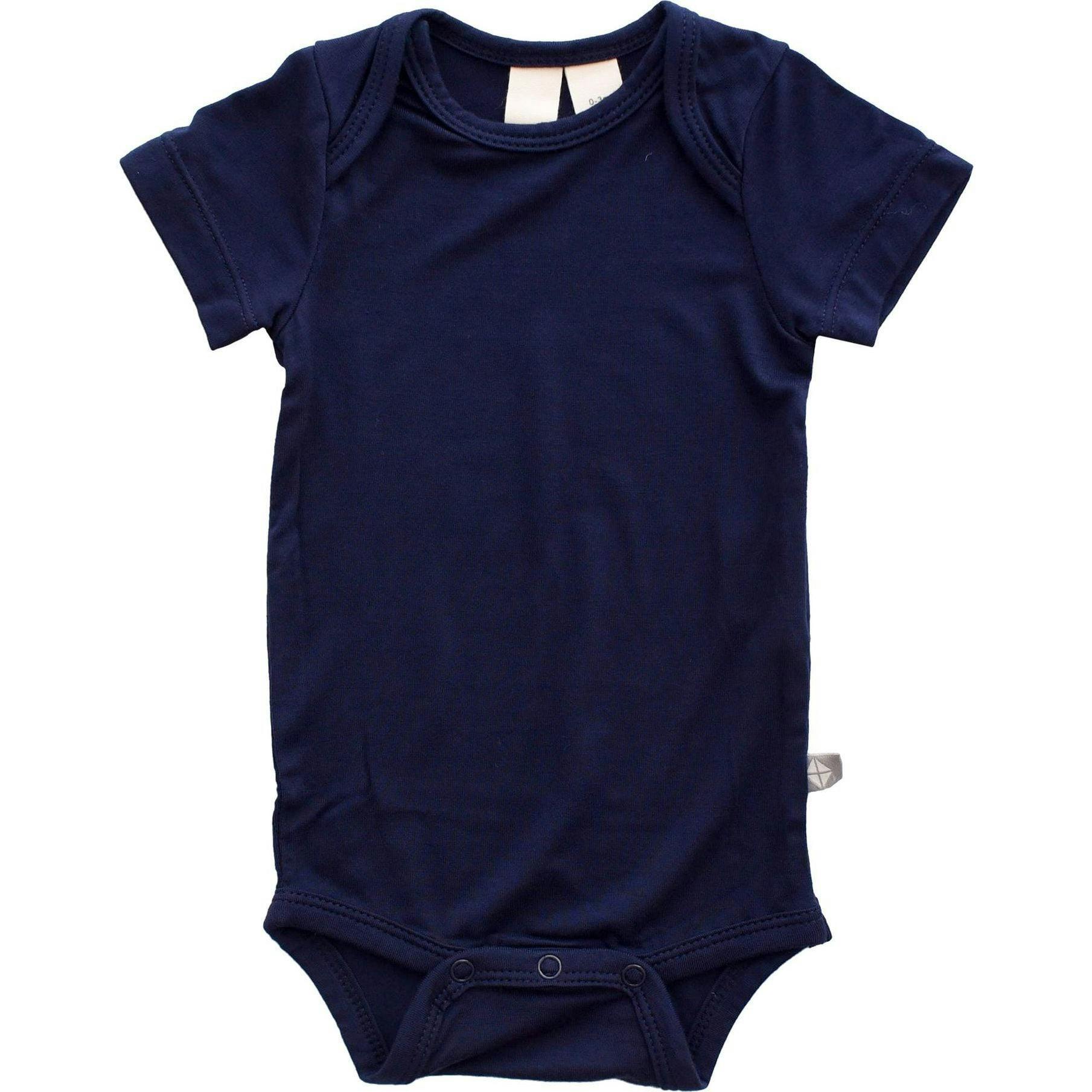 2-Pack Short Sleeve Bodysuit, Blue