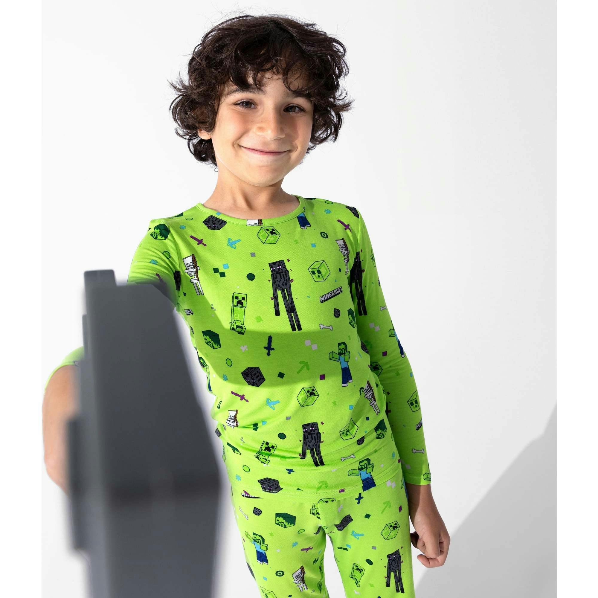 Minecraft Mob Squad Kids Pajamas