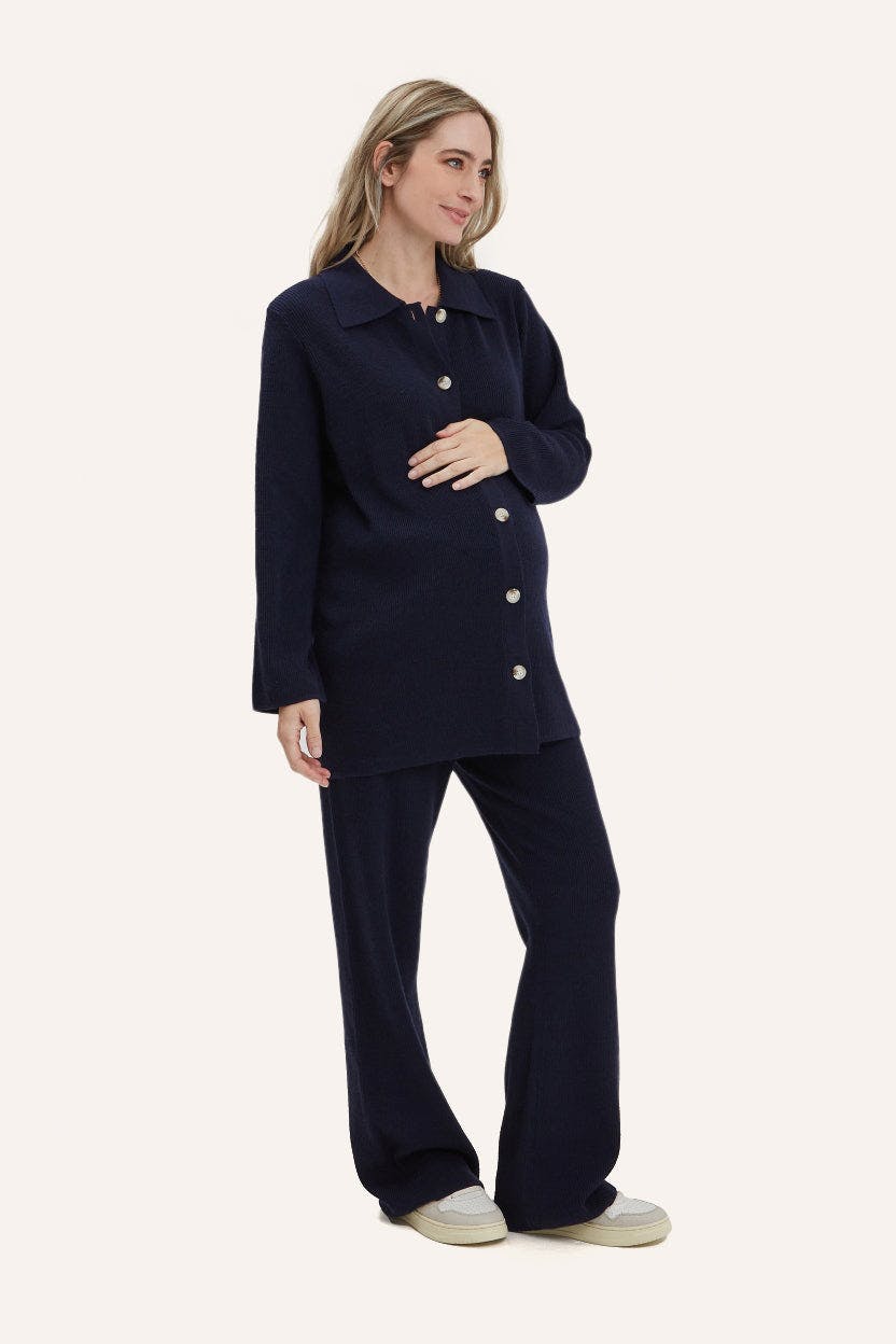Georgina Over-Bump Maternity Knit Pants