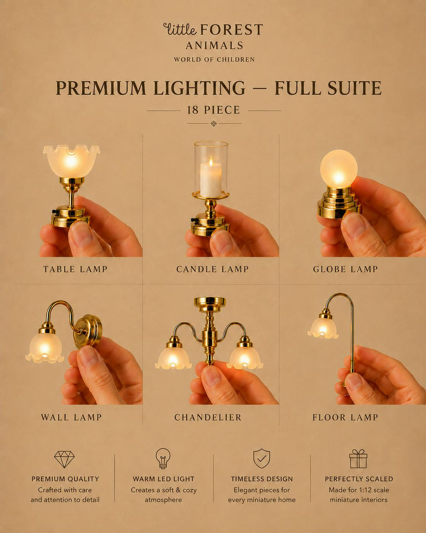 Little Forest Animals · Premium Lighting — Full Suite