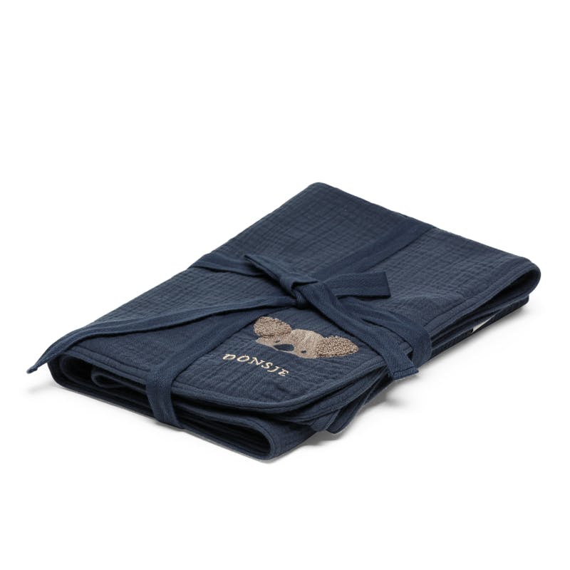 Ploekie Muslin Blanket XL | Koala | Blue Marine