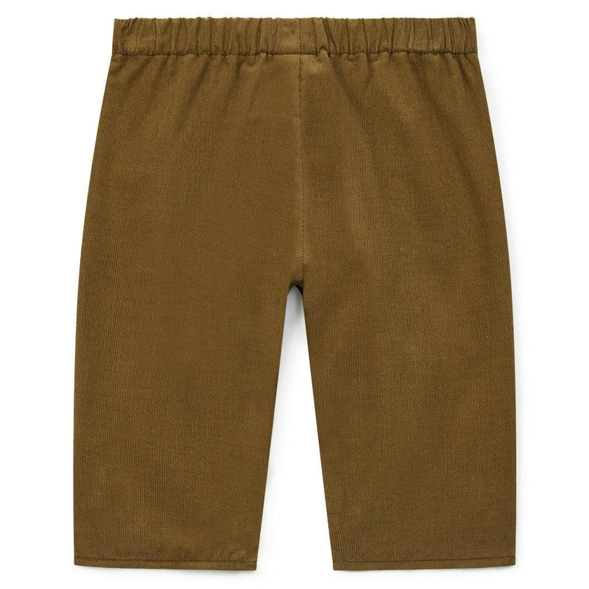 Brioche Pure Cotton Baby Pants, Brown