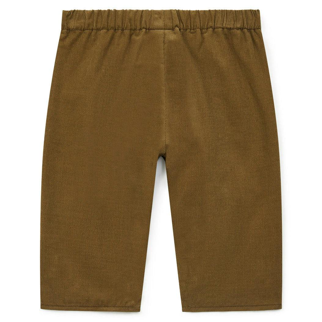 Brioche Pure Cotton Baby Pants, Brown  - FINAL SALE
