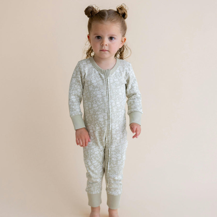 Organic 2-Way Zip Romper
