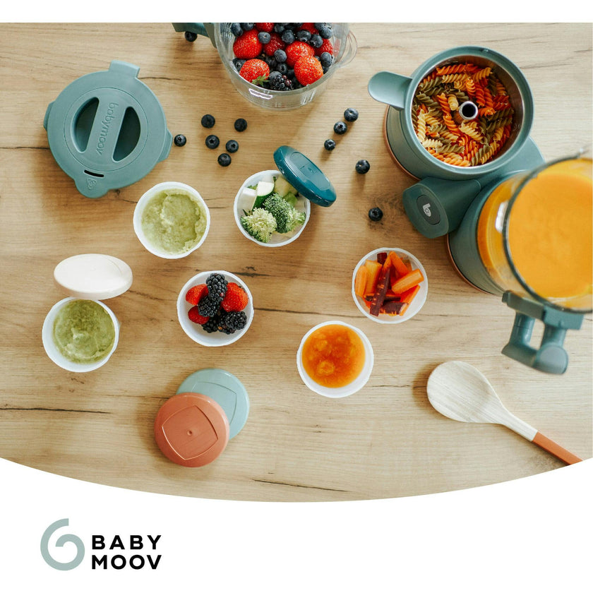Biosourced Baby Food Storage Jars | Plant-Based, BPA-Free