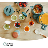 Biosourced Baby Food Storage Jars | Plant-Based, BPA-Free