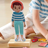 Hape: Dress-Up Magnetic Puzzle - 68pcs