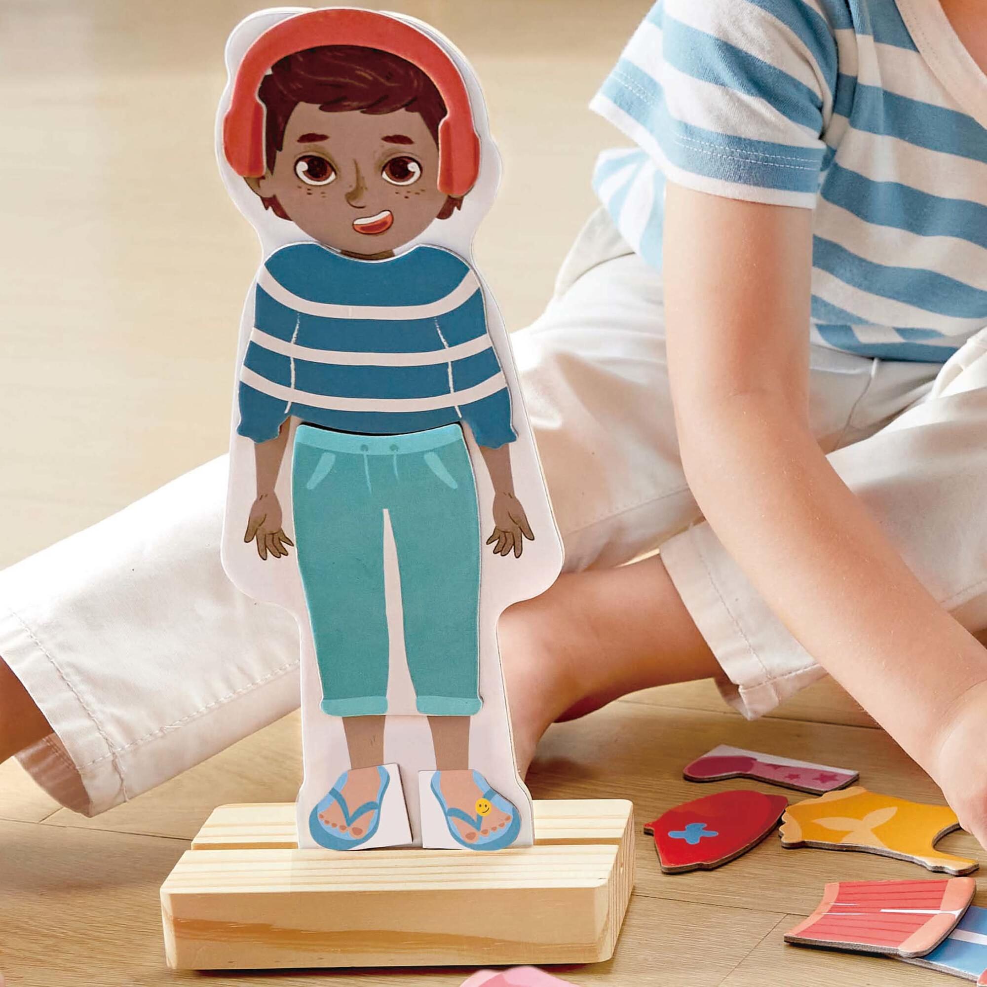 Hape: Dress-Up Magnetic Puzzle - 68pcs
