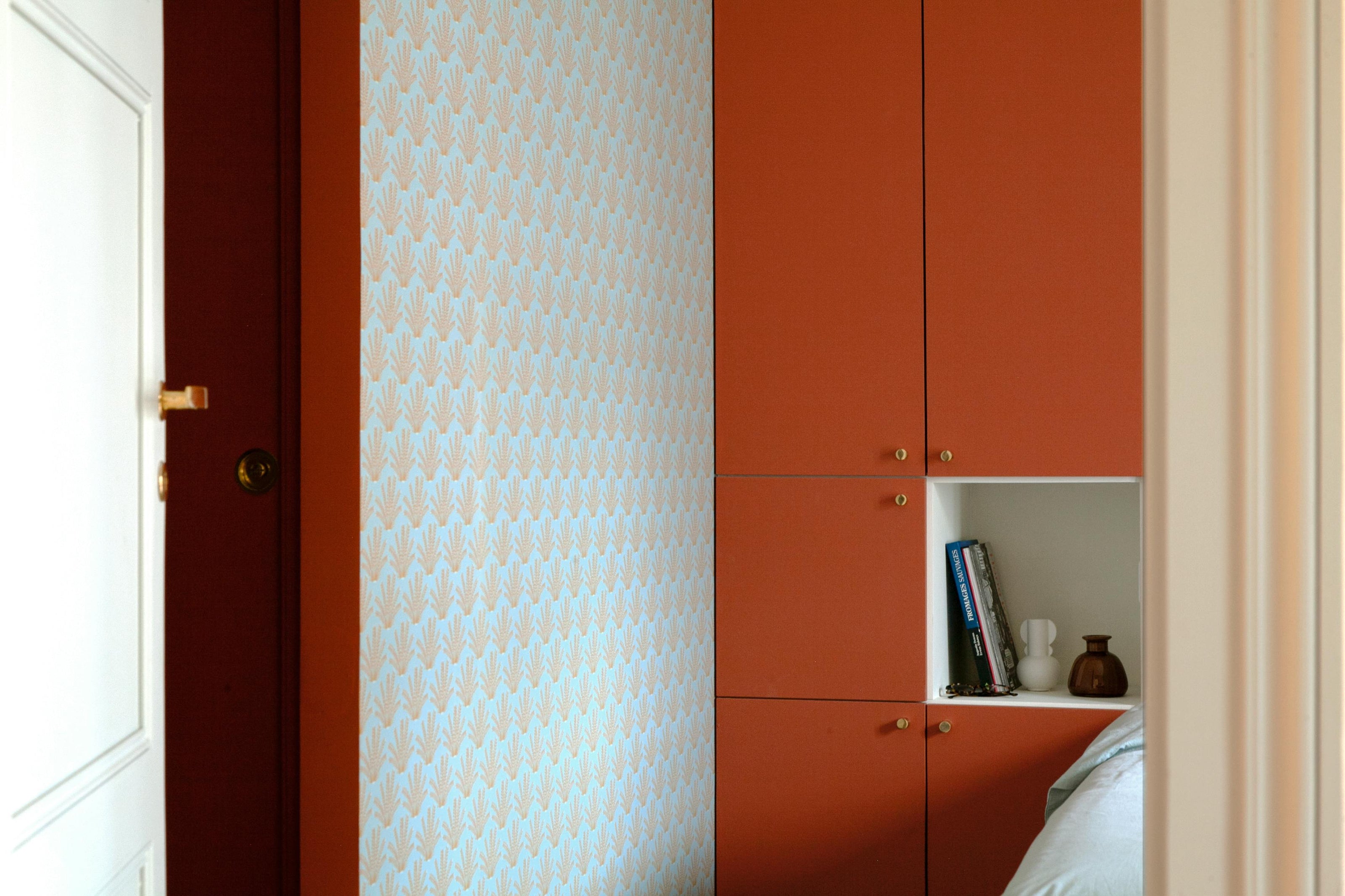 Papier peint MARACAS coloris Caramel