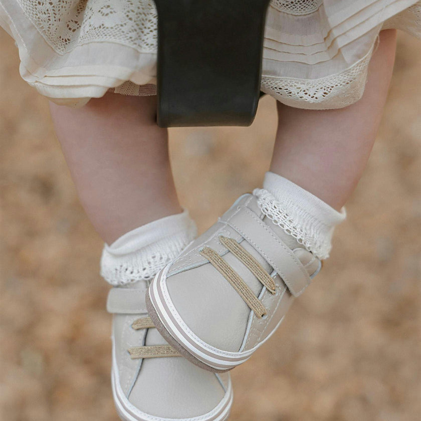 Addie Taupe First Kick Prewalker