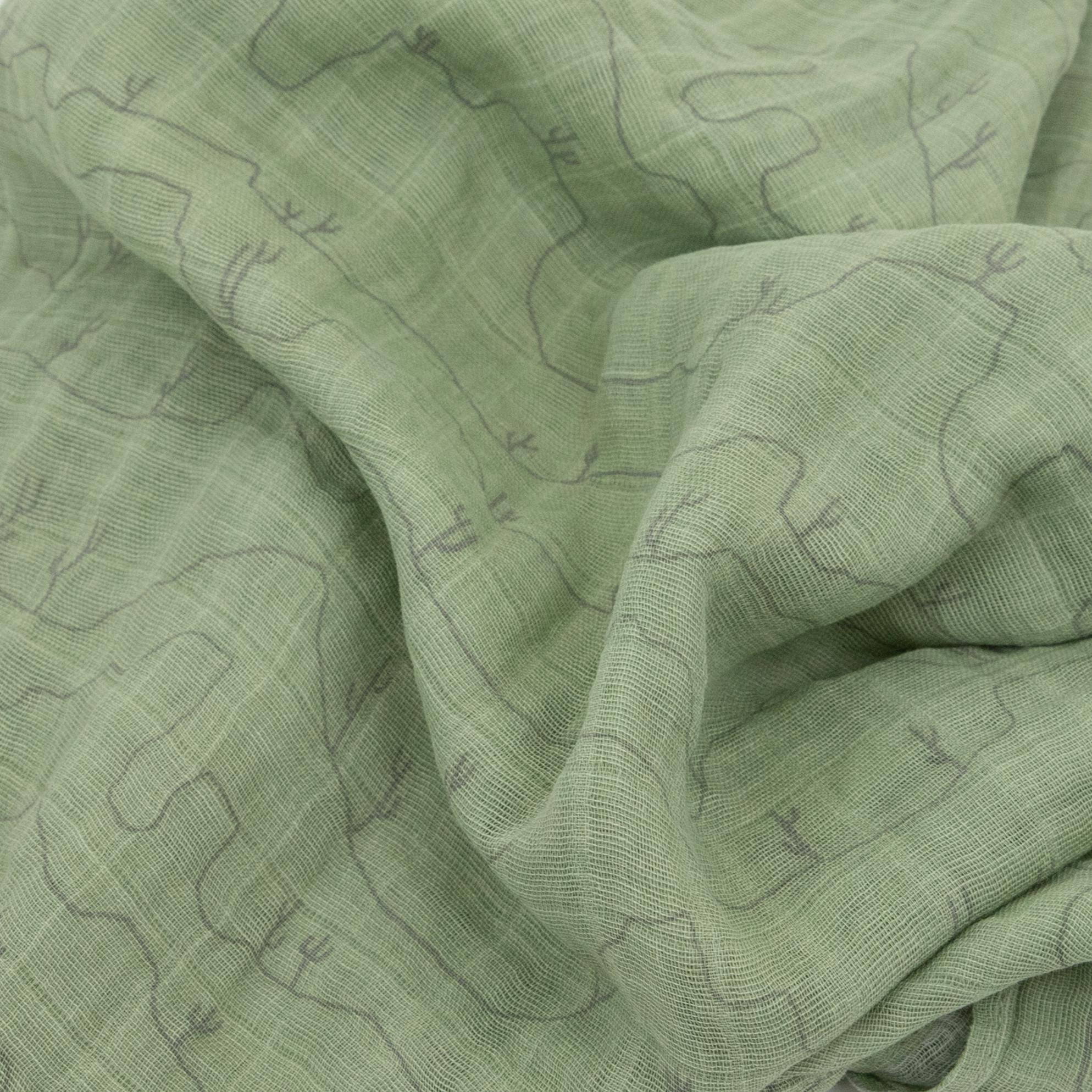Cotton Muslin Swaddle Blanket 3 Pack - Desert Night