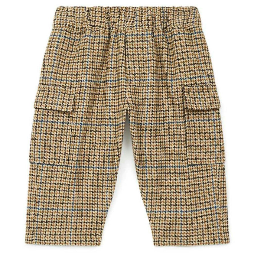 Frog Plaid Baby Pants