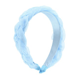 Multicolored Braided Tulle Headband