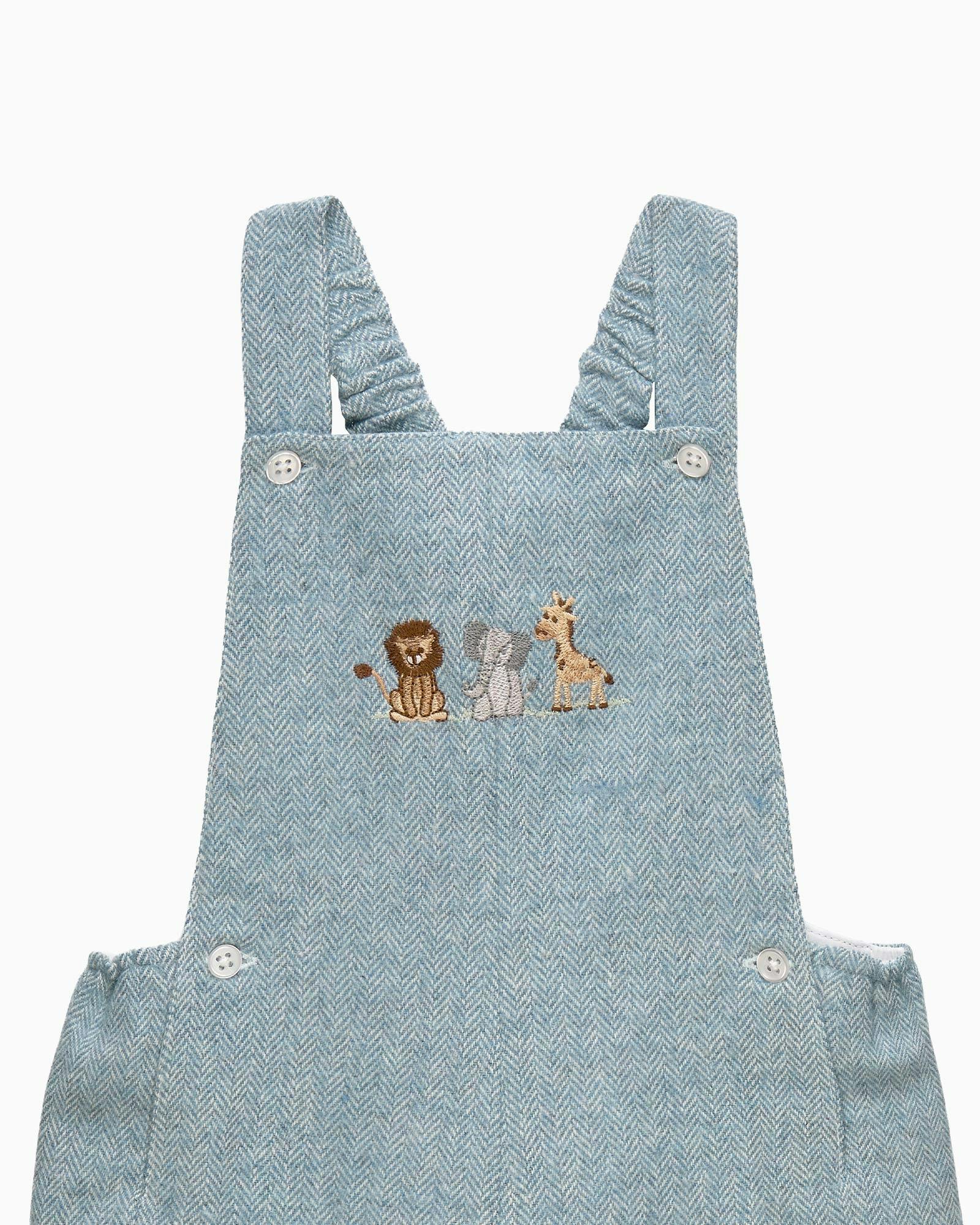 Baby Alfie Bib Shorts in Lion