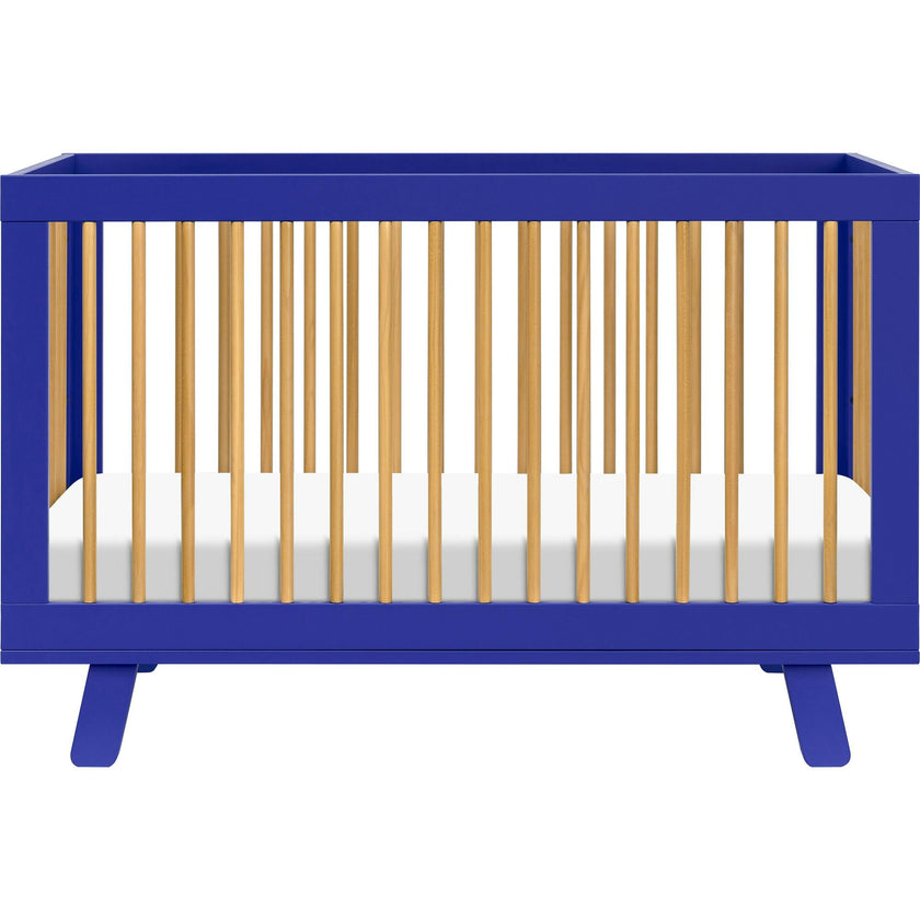 Hudson 3-In-1 Convertible Crib With Toddler Bed Conversion Kit