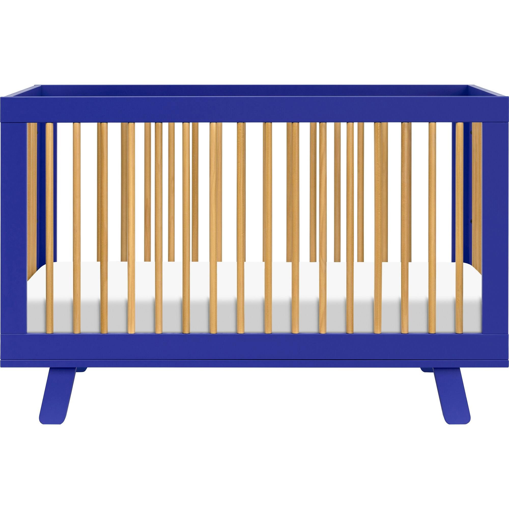 Hudson 3-In-1 Convertible Crib With Toddler Bed Conversion Kit