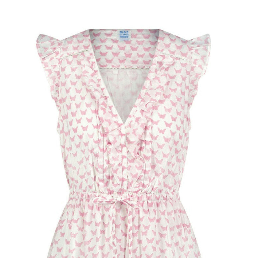 Giselle Womens Maxi Dress Pink Butterfly, Pink Butterfly