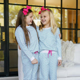 Edie Girls' Sweatshirt Jogger Set Holly Holiday