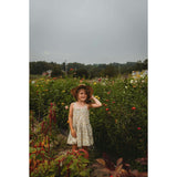 Hikari Pintuck Dress| Mustard Sage Blossom