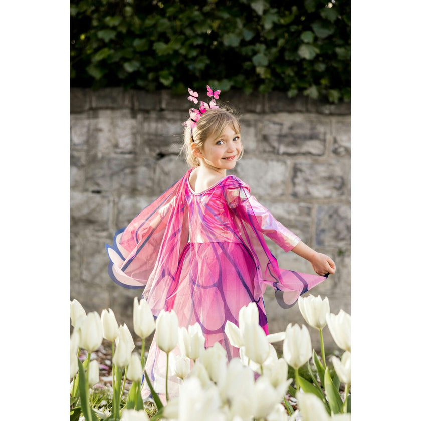Butterfly Twirl Dress with Wings