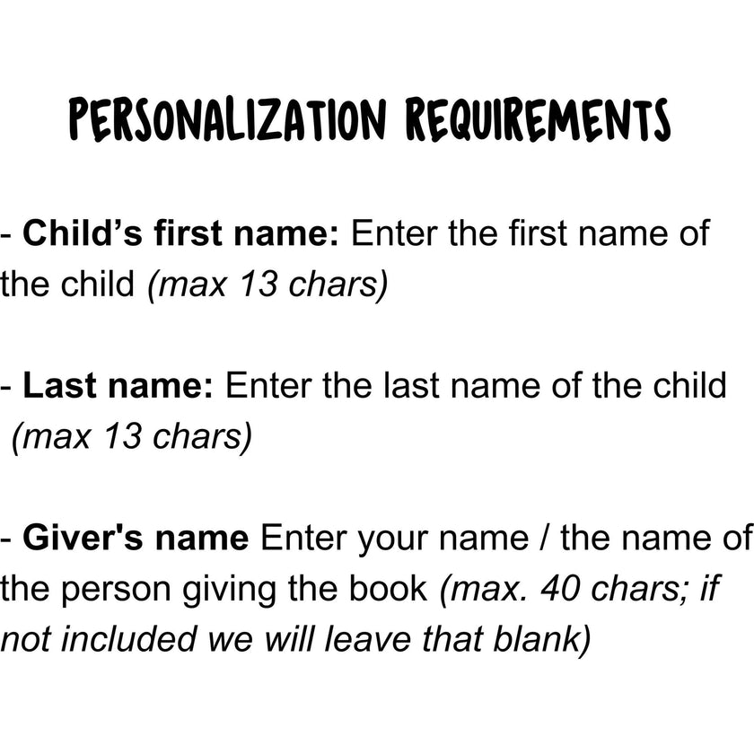 Letters, Numbers & Me (personalized Eary Learning Book)