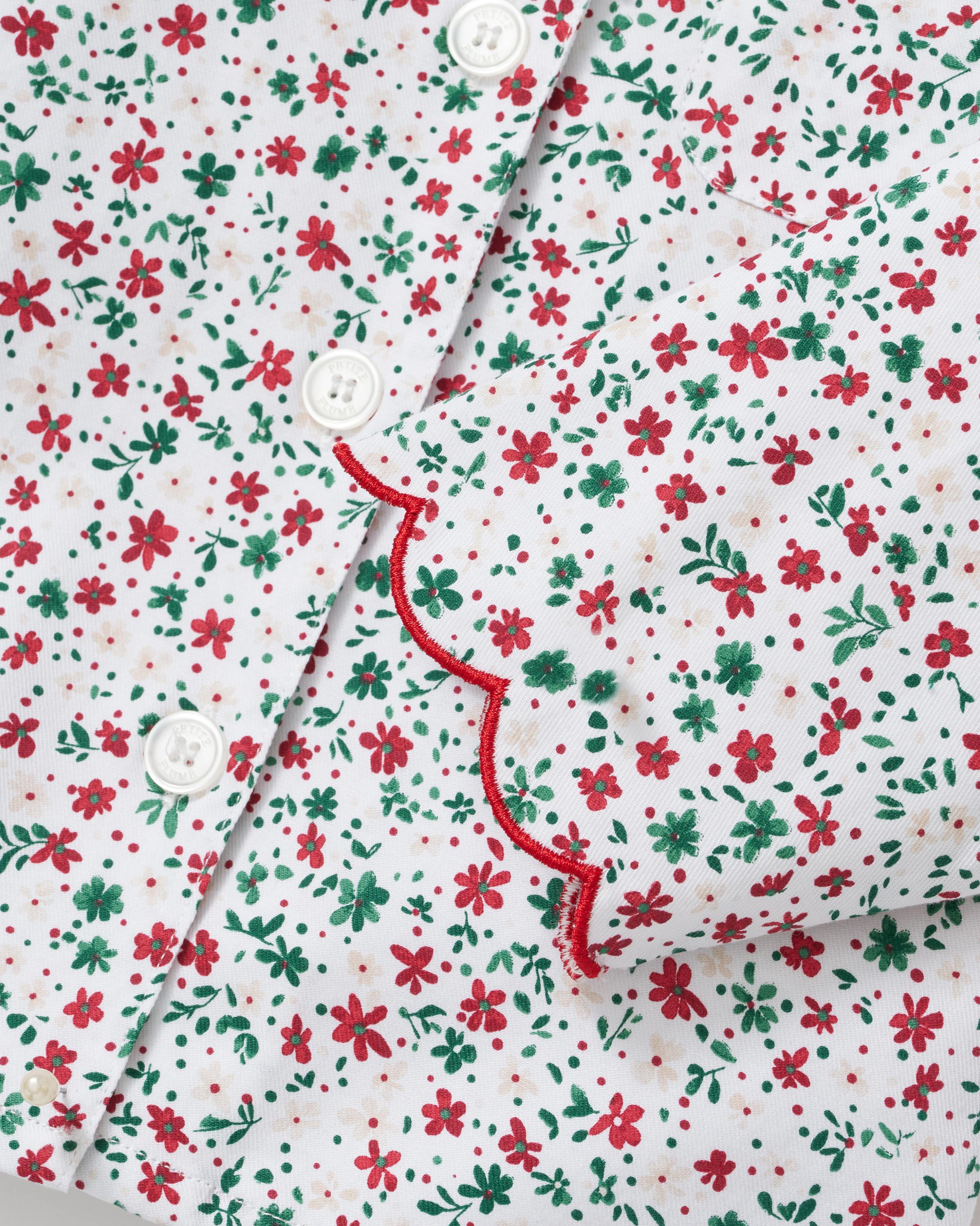 Kid's Twill Colette Pajama Set in Winter Garden