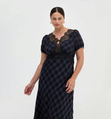 The Oakley Dress - Jewel Tartan