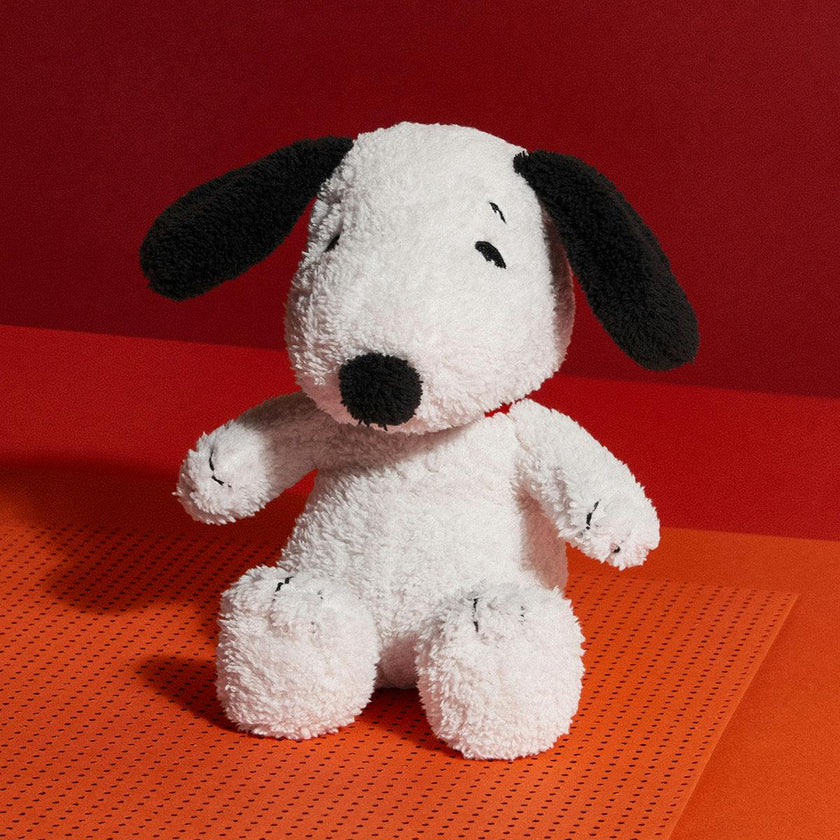Plush PEANUTS SNOOPY Terry Cream 7"
