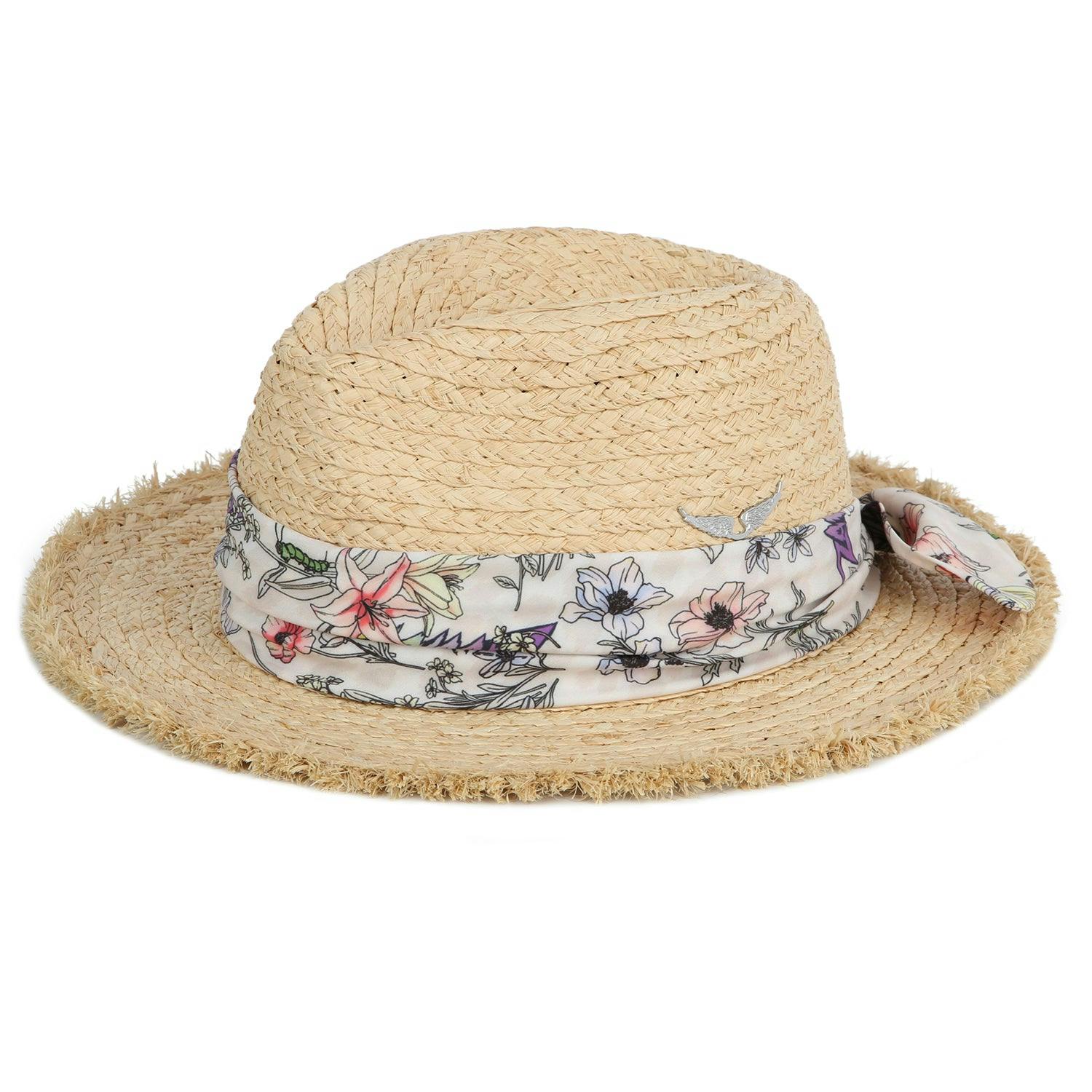 Floral Band Sun Hat