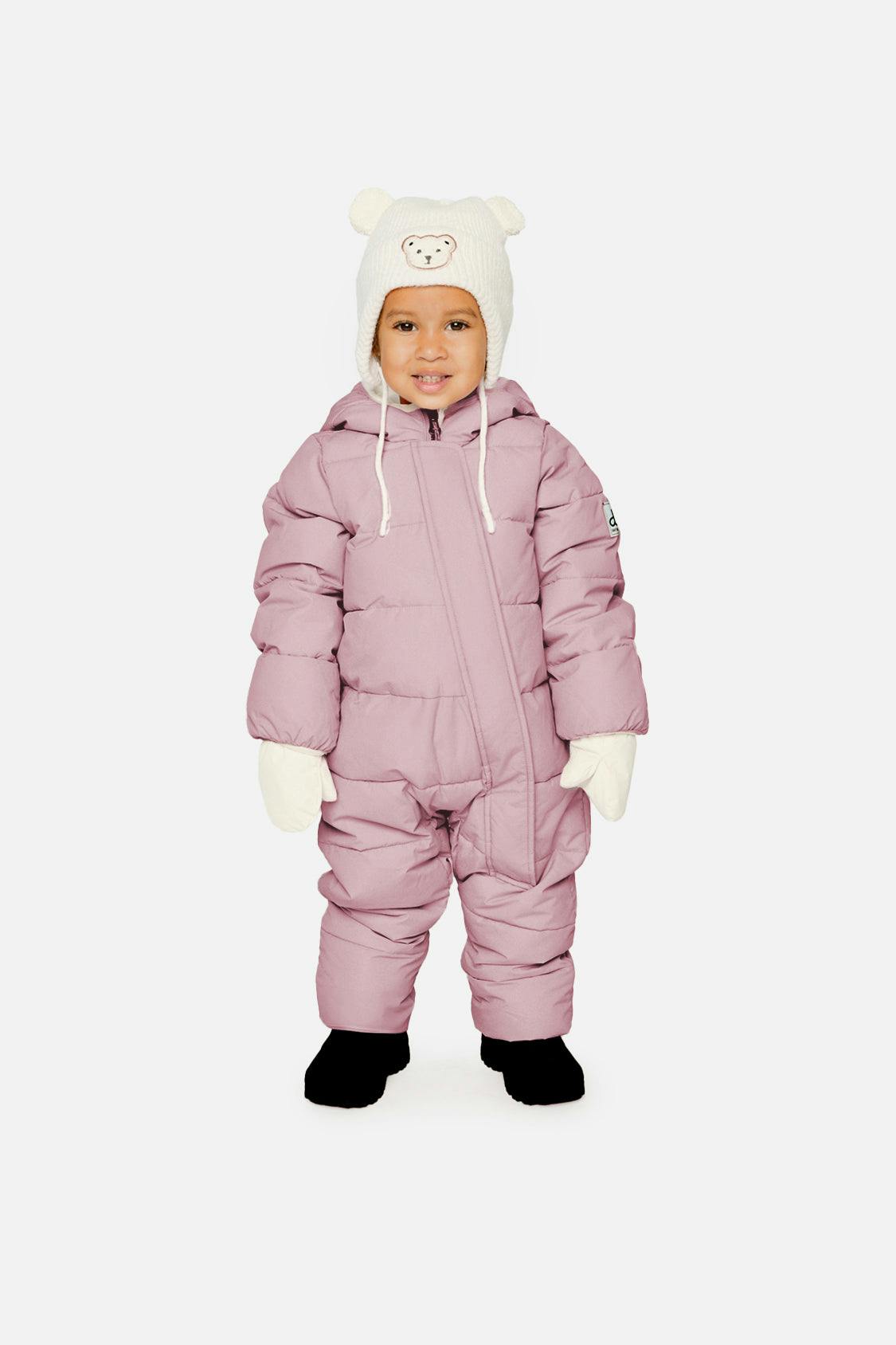 Baby Cloud One Piece Snowsuit Adapted For Car Seats Lavender