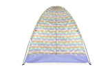 Indoor/Outdoor Camping Play Tent - Happy Daisy Stripes