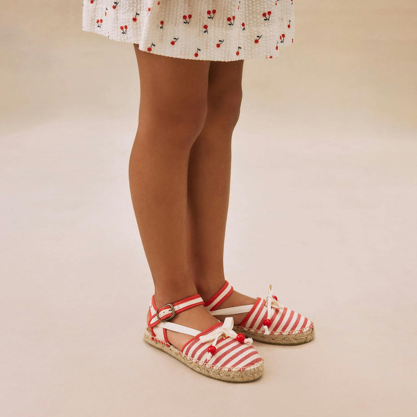 BONPOINT Evila Cherry Espadrilles
