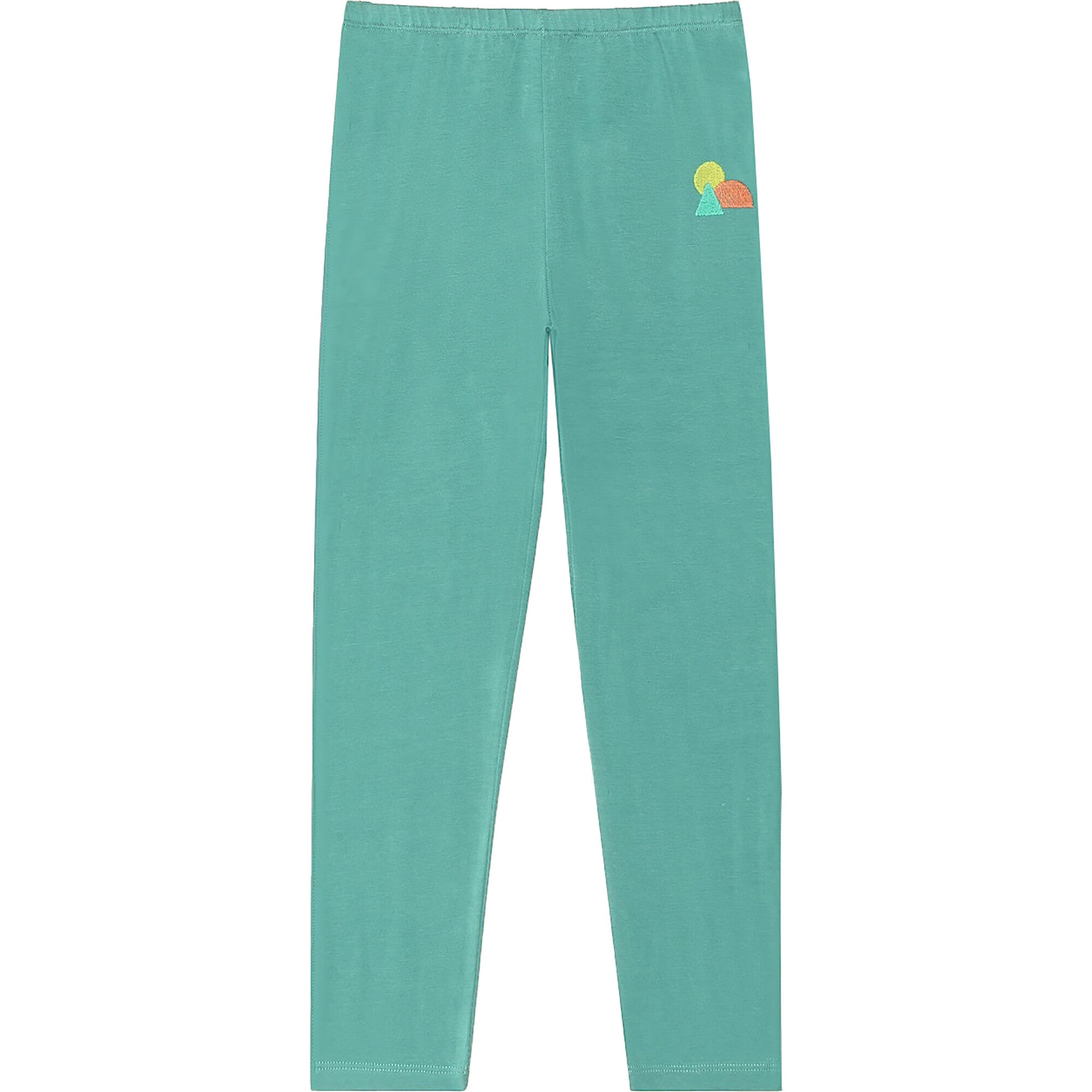 Weekend Elastic Waist Straight Fit Legging, Green