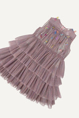 SEQUINED BALL DRESS
