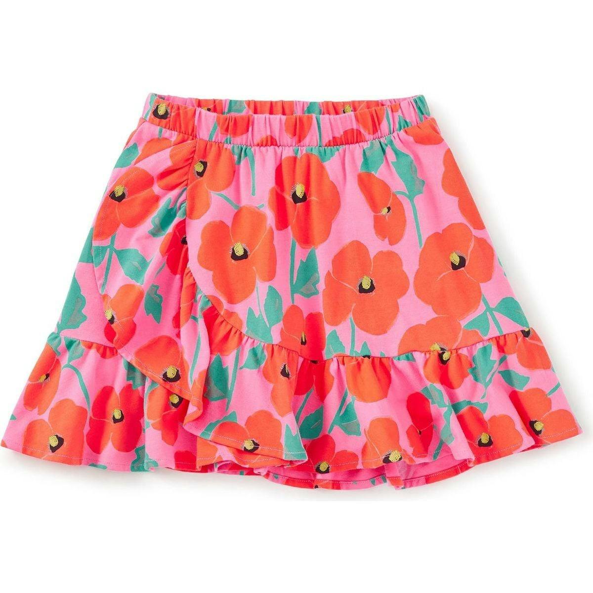 Ruffle Skirt, Red