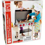 Gourmet Grill Wooden Play Kitchen & Food Accessories